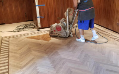 Buff and Re-coating your wood floor